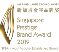 Singapore Prestige Brand Award 2019 - Most Popular Established Brand